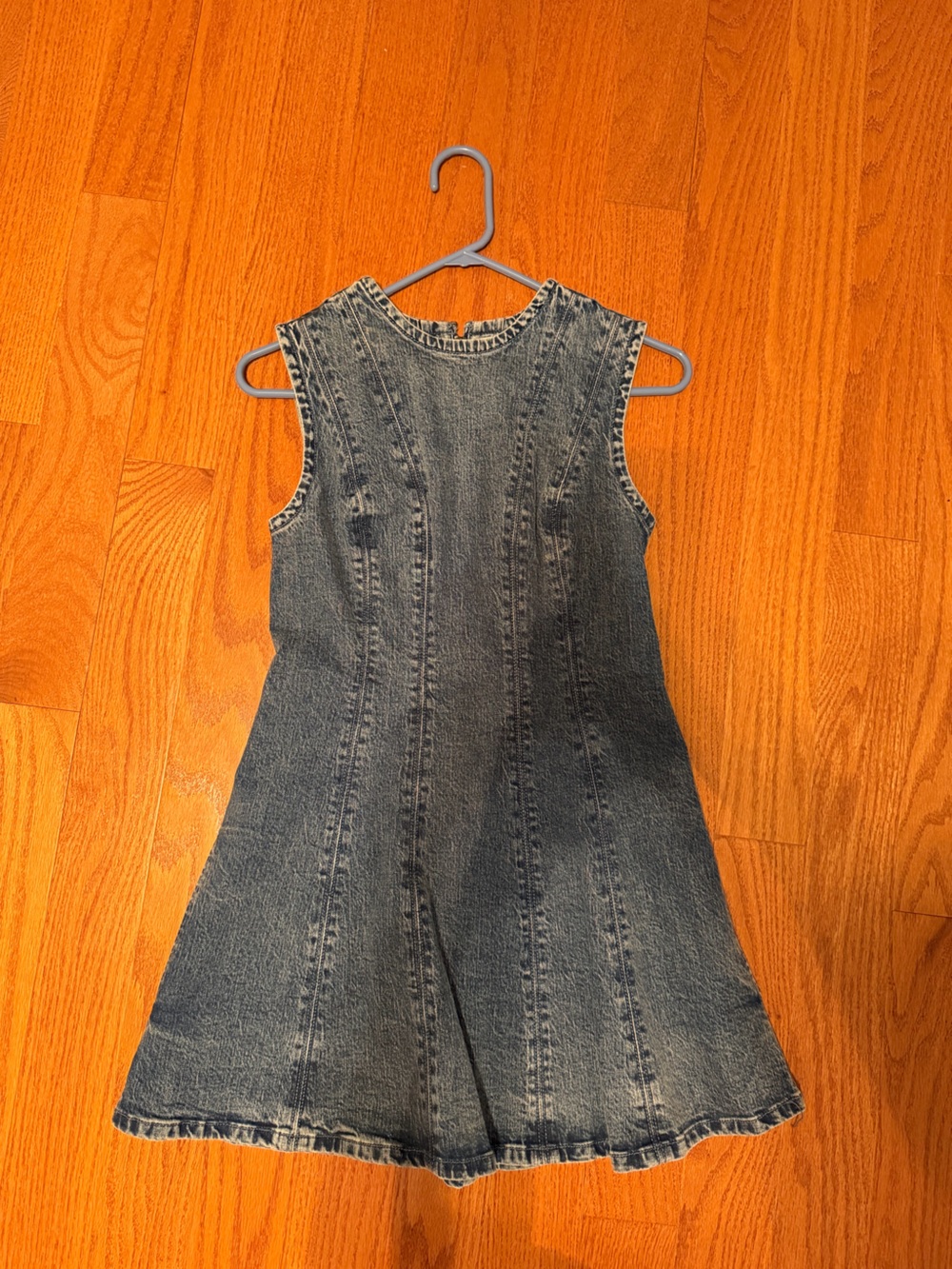 Abercrombie & Fitch Blue Washed Denim Dress